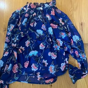 NWT Loft Sheer Blouse with Cami